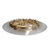 Octagonal Brass Burner/Circular Plate - CFBO280